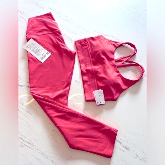 lululemon athletica Pants - Lululemon Set | Align HR Pant Size: 6 and Energy Bra long line Size: 8